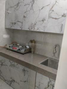 Kitchen Image of 1000 Sq.ft 2 BHK Independent House for rent in Kalkaji New Delhi for Rs. 40000