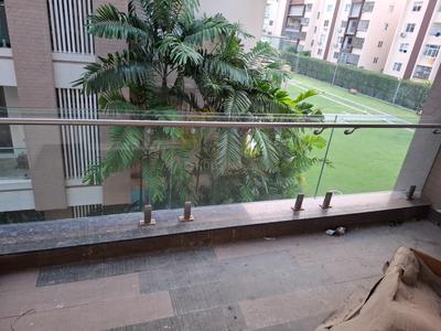 Balcony Image of 2510 Sq.ft 3 BHK Apartment / Flat for rent in Trend Set Sumanjali, Banjara Hills Hyderabad for Rs. 160000