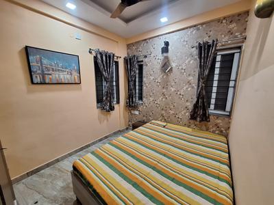 Bedroom Image of 800 Sq.ft 1 BHK Apartment / Flat for rent in Akshayanagar Bengaluru for Rs. 19000