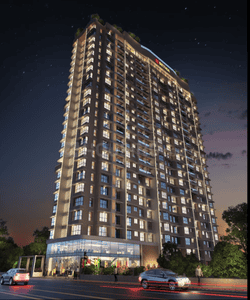 Image of 485 Sq.ft 1 BHK Apartment / Flat for sale in Marine View, Borivali West, Mumbai for Rs. 9500000