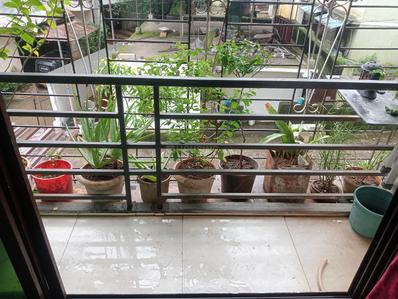 Balcony Image of 900 Sq.ft 2 BHK Apartment / Flat for sale in Nere Navi Mumbai for Rs. 6000000