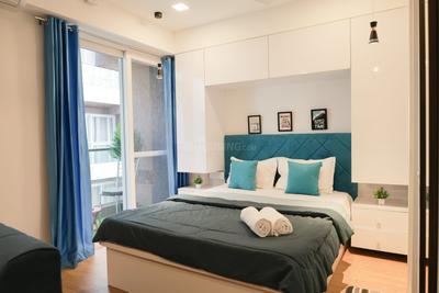 Bedroom Image of 600 Sq.ft 1 RK Studio for rent in Yashcon Neon, Viman Nagar Pune for Rs. 45000
