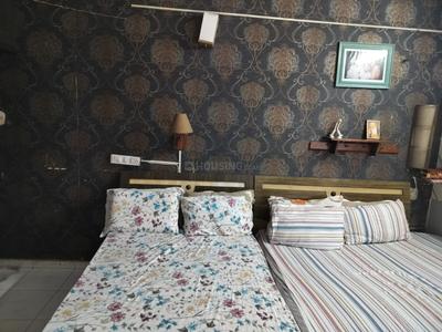 Bedroom Image of 1200 Sq.ft 3 BHK Independent House for rent in Adajan Surat for Rs. 35000