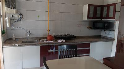 Kitchen Image of 1200 Sq.ft 3 BHK Apartment / Flat for rent in Dev Prime, Chandkheda Ahmedabad for Rs. 30000
