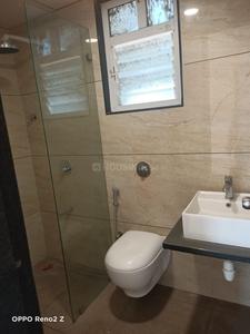 Bathroom Image of 1300 Sq.ft 3 BHK Apartment / Flat for rent in Vishal Leela Heights, Wakad Pune for Rs. 36000