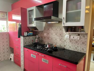 Kitchen Image of 1761 Sq.ft 3 BHK Apartment / Flat for rent in Prestige Courtyards, Sholinganallur Chennai for Rs. 45000