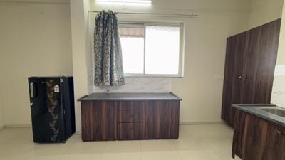 Kitchen Image of 1200 Sq.ft 1.5 BHK Independent House for rent in Barfani Dham Indore for Rs. 20000