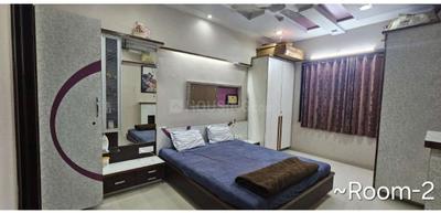 Bedroom Image of 1400 Sq.ft 3 BHK Apartment / Flat for sale in Deep Indraprasth 5, Prahlad Nagar Ahmedabad for Rs. 21000000