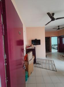 Hall Image of 680 Sq.ft 2 BHK Apartment / Flat for rent in Shapoorji Pallonji Shukhobrishti, New Town Kolkata for Rs. 17000