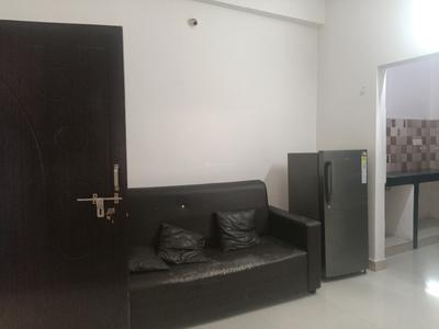 Living Room Image of 550 Sq.ft 1 BHK Apartment / Flat for rent in Kondapur Hyderabad for Rs. 23000