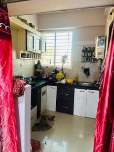 Kitchen Image of 700 Sq.ft 2 BHK Apartment / Flat for sale in Raj Shreeji Heights, Bhicholi Mardana Indore for Rs. 3000000
