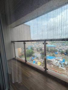 Balcony Image of 689 Sq.ft 2 BHK Apartment / Flat for rent in Vaibhavlaxmi Queens Glory, Chembur Mumbai for Rs. 80000