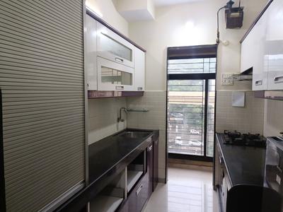 Kitchen Image of 910 Sq.ft 2 BHK Apartment / Flat for sale in Lalani Residency, Thane West Thane for Rs. 10005000
