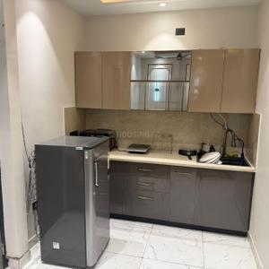 Kitchen Image of 670 Sq.ft 1 RK Studio for rent in Noida Extension Greater Noida for Rs. 37000