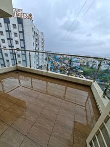 Balcony Image of 650 Sq.ft 1 BHK Apartment / Flat for rent in Mavens Viaan, Handewadi Pune for Rs. 13000