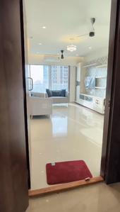 Hall Image of 950 Sq.ft 2 BHK Apartment / Flat for sale in JVM Veda, Kasarvadavali Thane for Rs. 10000000