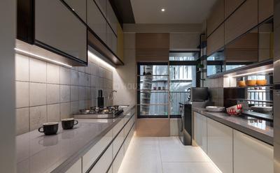 Kitchen Image of 850 Sq.ft 2 BHK Apartment / Flat for sale in Arkade Nest, Mulund West Mumbai for Rs. 20400000