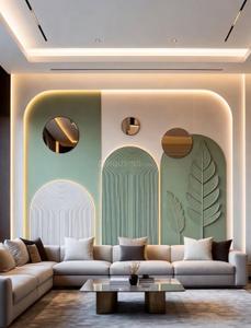 Hall Image of 1280 Sq.ft 3 BHK Apartment / Flat for sale in Esbee Mizura Residences, Manjari Budruk Pune for Rs. 9700000
