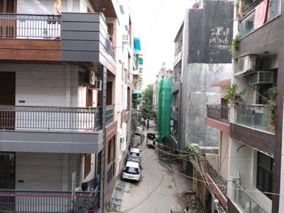 Bedroom Three Image of 1450 Sq.ft 4 BHK Apartment / Flat for sale in Uttam Nagar New Delhi for Rs. 9500000