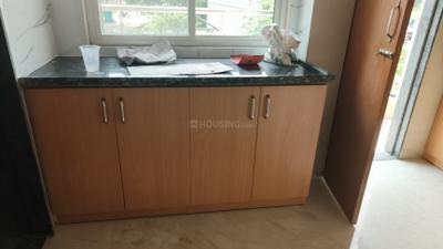 Kitchen Image of 700 Sq.ft 1 BHK Apartment / Flat for rent in Country Planet, Mahalakshmi Nagar Indore for Rs. 20000