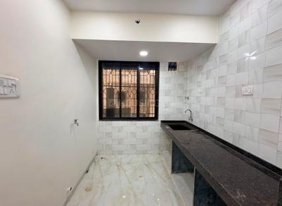 Kitchen Image of 650 Sq.ft 1 BHK Apartment / Flat for sale in Kopar Khairane Navi Mumbai for Rs. 7200000