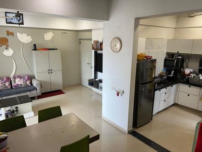 Kitchen Image of 915 Sq.ft 3 BHK Apartment / Flat for rent in Omkar Parisar, Chandkheda Ahmedabad for Rs. 32500