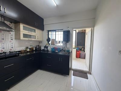 Kitchen Image of 1300 Sq.ft 2 BHK Apartment / Flat for sale in Aratt Divya Jyothi Lake Point Tower, Begur Bengaluru for Rs. 11000000