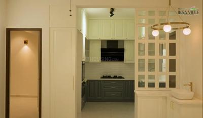 Kitchen Image of 2407 Sq.ft 3 BHK Villa for rent in Preeti Iksa Ville, Chikkajala Bengaluru for Rs. 70000