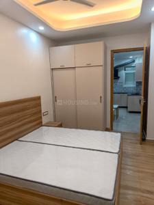 Bedroom Image of 750 Sq.ft 1 BHK Builder Floor for rent in Sector 14 Gurgaon for Rs. 33000