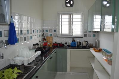 Kitchen Image of 700 Sq.ft 1 BHK Apartment / Flat for rent in Kondapur Hyderabad for Rs. 27000