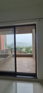 Balcony Image of 1256 Sq.ft 3 BHK Apartment / Flat for rent in Shapoorji Pallonji Joyville Sensorium, Maan Pune for Rs. 29998