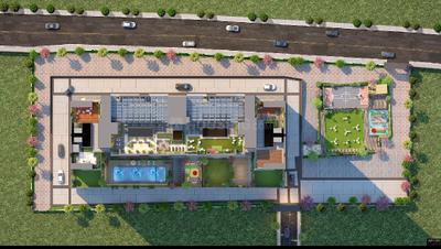 Image of 1061 Sq.ft 2 BHK Apartment / Flat for sale in Essen 57 Elevate, Wakad, Pune for Rs. 9100000