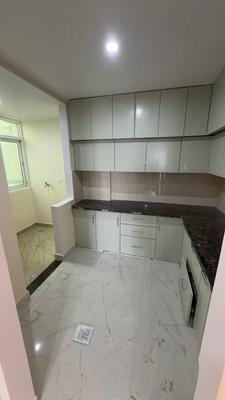 Kitchen Image of 940 Sq.ft 3 BHK Apartment / Flat for rent in RKM Enclave Sahyog, Rukanpura Patna for Rs. 30000