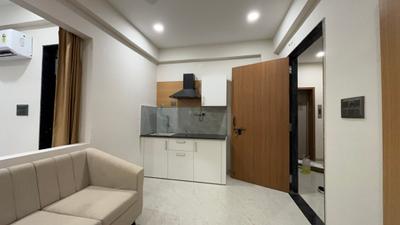 Kitchen Image of 750 Sq.ft 1 BHK Builder Floor for rent in Mahalakshmi Nagar Indore for Rs. 16500