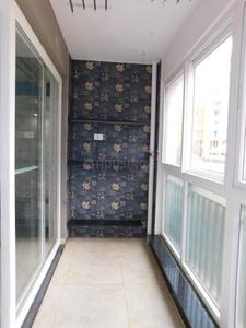 Balcony Image of 1400 Sq.ft 3 BHK Apartment / Flat for rent in SNN Raj Greenbay, Doddanagamangala Bengaluru for Rs. 50003