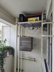 Balcony Image of 950 Sq.ft 2 BHK Apartment / Flat for rent in Majestique Manhattan E F, Wagholi Pune for Rs. 24500