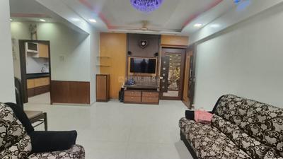 Hall Image of 1100 Sq.ft 2 BHK Apartment / Flat for rent in Beverly Park, Nerul Navi Mumbai for Rs. 80000