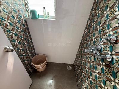 Bathroom Image of 450 Sq.ft 1 BHK Apartment / Flat for rent in Alcove New Kolkata Sangam, Serampore Hooghly for Rs. 15000