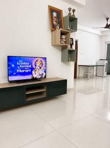 Hall Image of 1250 Sq.ft 2 BHK Apartment / Flat for rent in Aparna Sarovar Zenith, Nallagandla Hyderabad for Rs. 60000