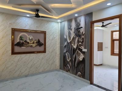 Living Room Image of 820 Sq.ft 3 BHK Builder Floor for rent in Hastsal New Delhi for Rs. 18000