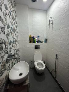 Bathroom Image of 1206 Sq.ft 3 BHK Builder Floor for rent in Gujranwala Town New Delhi for Rs. 56000