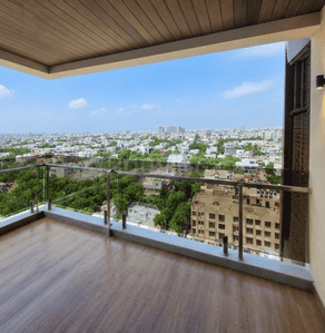 Balcony Image of 2768 Sq.ft 4 BHK Apartment / Flat for sale in Vaishali Nagar Jaipur for Rs. 24900000
