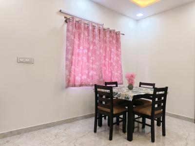 Dining Area Image of 1200 Sq.ft 3 BHK Apartment / Flat for rent in R.K. Hegde Nagar Bengaluru for Rs. 55000