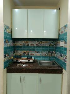 Kitchen Image of 200 Sq.ft 1 RK Apartment / Flat for rent in Masoodpur New Delhi for Rs. 13000