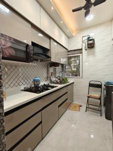 Kitchen Image of 550 Sq.ft 1 BHK Apartment / Flat for sale in Kalwa Thane for Rs. 7100000