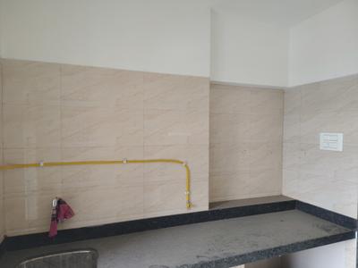 Kitchen Image of 610 Sq.ft 1 BHK Apartment / Flat for rent in Cosmos Park, Kasarvadavali Thane for Rs. 16000