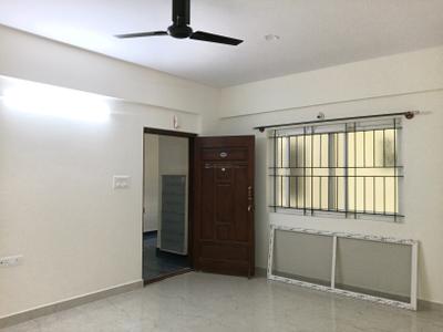 Living Room Image of 1250 Sq.ft 2 BHK Apartment / Flat for rent in Yoga Sai Srikaram, Kaggadasapura Bengaluru for Rs. 45001