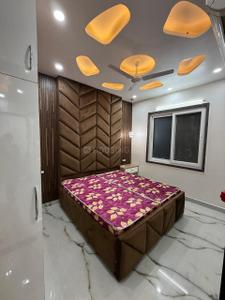 Bedroom Image of 1000 Sq.ft 3 BHK Builder Floor for rent in Rajouri Garden New Delhi for Rs. 45000