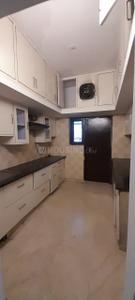 Kitchen Image of 500 Sq.ft 1 BHK Independent House for rent in Garhi New Delhi for Rs. 25000