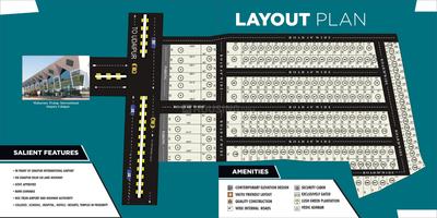 Floor Plan Image of 1800 Sq.ft Residential Plot / Land for sale in Dabok Udaipur for Rs. 5399000